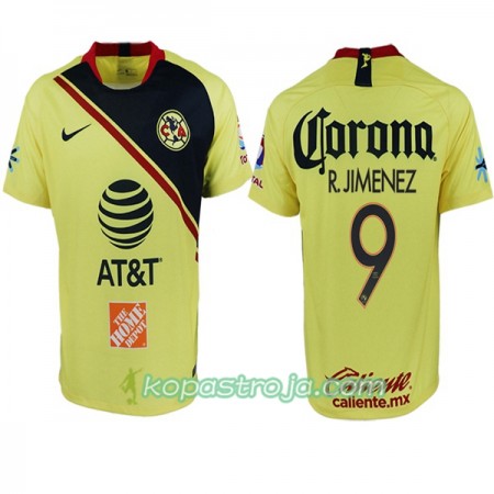 Billiga Fotbollströjor Club América R.JIMENEZ 9 Hemma tröja 2018/19 Kortärmad